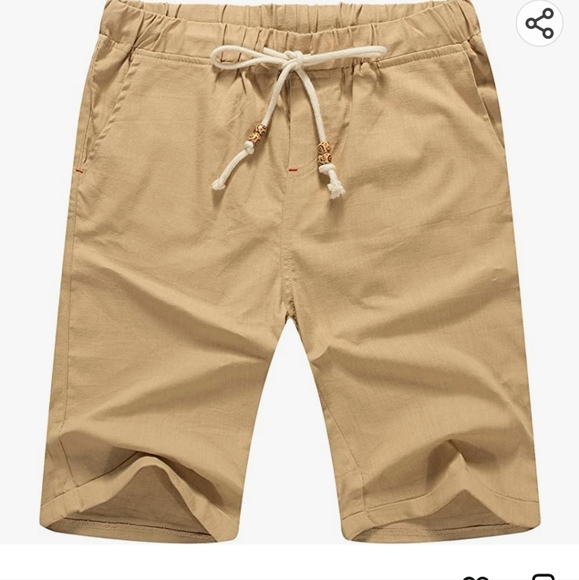 Men's linen short - Picture 3 of 3